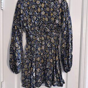 Sexy printed dress size S